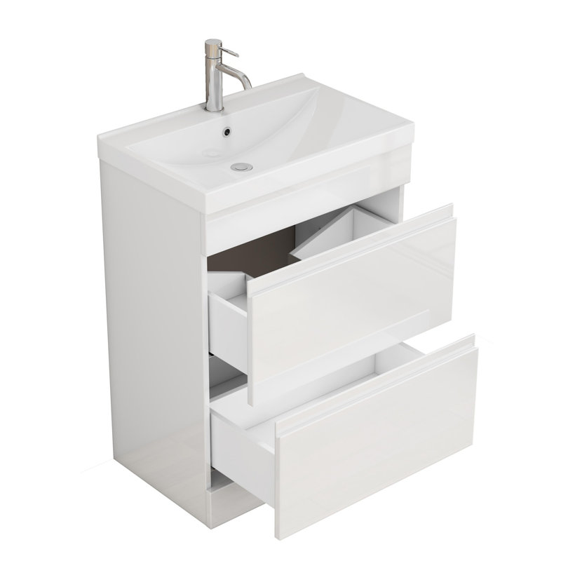 Ensemble de meuble-lavabo 24 po avec lavabo et miroir