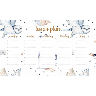 Magnetic Lesson Plan Snowy Owl
