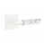 Blanc mat / terrazzo clair
