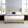 Joss & Main Colleen Upholstered Wingback Bed & Reviews | Wayfair