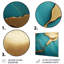 Touche d'art sur agate turquoise - marbre-128514614-128514609