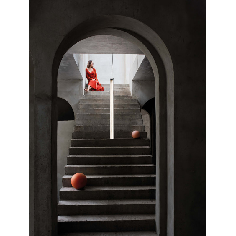Estela 1 - Light LED Pendant, Cherry