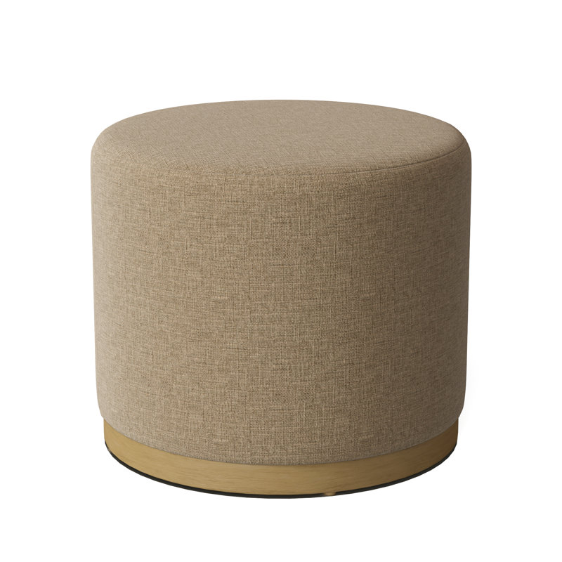 Repose-pieds standard rond 18,5 po Corbin, Chêne français, 3162 Paille