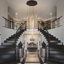 Cluster Cylinder LED Pendant for Stairs-1876742818-1876742876