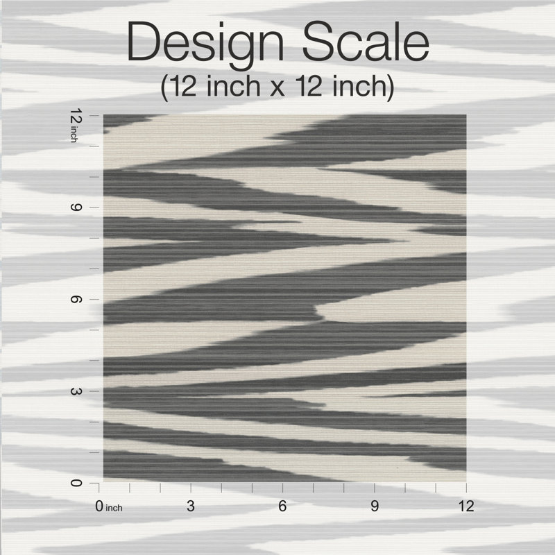 Missoni 4 Ikat Double Roll, Black/Cream
