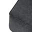 Repose-pieds carré en cuir PU, noir-276236663