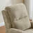 34.6’’ Push Back Recliner Chair With Adjustable Backrest & Footrest-389045531