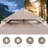 Yardgrace 8'X8' Soft-top Double-Roofed Steel Patio Gazebo-122431930
