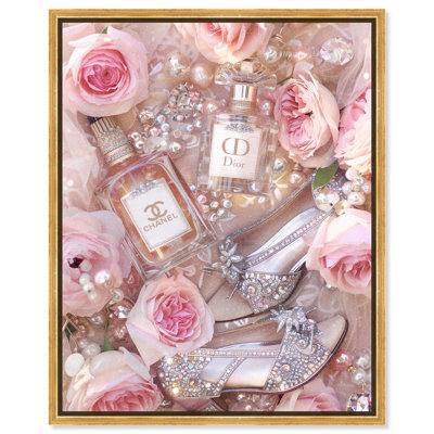 Sparkling Glam Arrangement Canvas Fashion Art by
