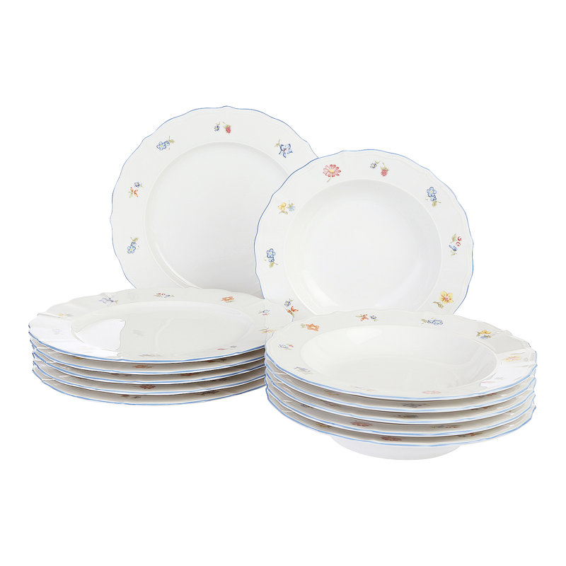 Sonate 12 Piece Dinnerware Set, Service for 6
