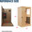 Single Person Indoor Bluetooth Compatible FAR Infrared Sauna with Remote Control in Hemlock-81603200