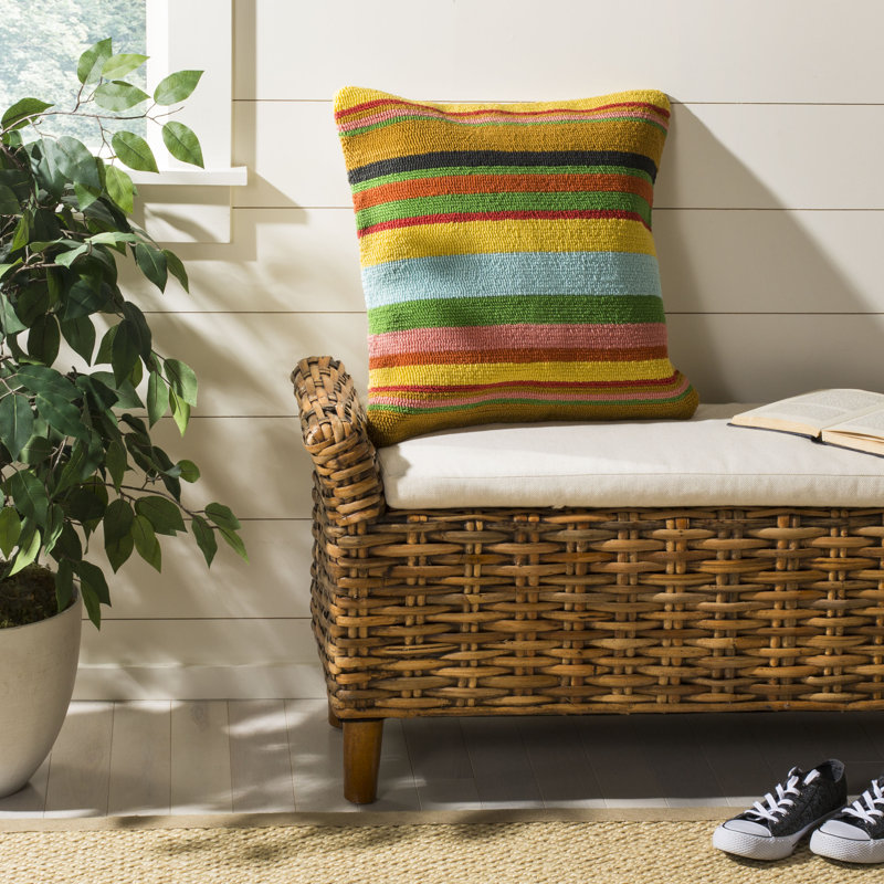 Kinsley Striped Outdoor Throw Pillow