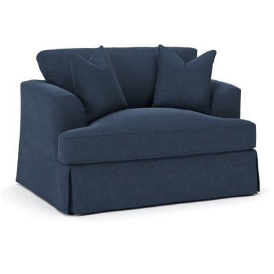 Lucia Slipcovered Chair and a Half by Wayfair Custom Upholstery