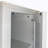Renaye Tall Narrow Tower Freestanding Cabinet with 2 Shutter Doors 5 Tier Shelves for Bathroom