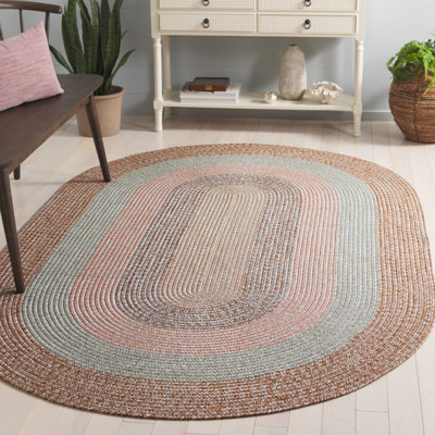 Kionah Woven Performance Machine Washable Chevron Indoor/Outdoor Area Rug