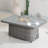 Adjustable Aluminum Propane Outdoor Fire Pit Table-1654034551