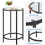 Table d'appoint ronde avec plateau en verre-2027567626