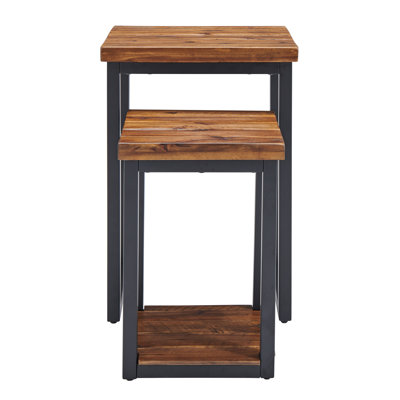 Floor Shelf Nesting Tables