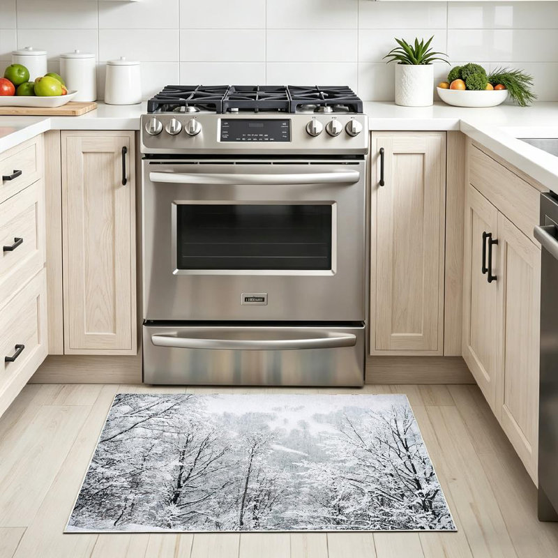Tapis vert lavable à la machine, Rectangle 32" x 47"