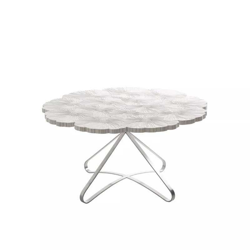 Bouquet Outdoor Coffee Table, White