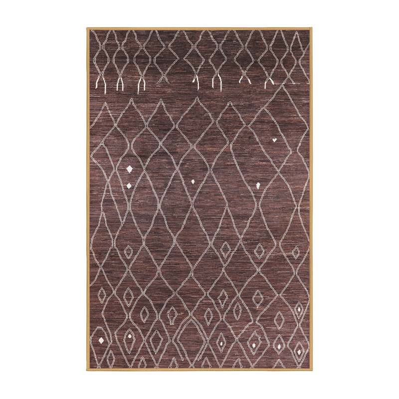 Bayless Abstract Indoor Rug, Rectangle 5' x 7'