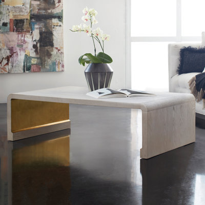 Modern History Solid Wood Coffee Table