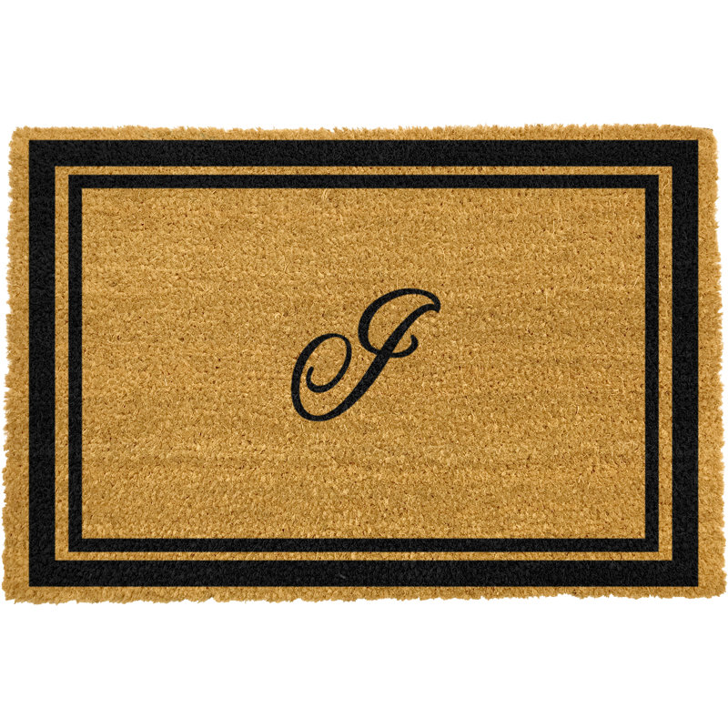 Branscum Non-Slip Outdoor Doormat, I