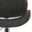Marana Adjustable Swivel Upholstered Mid-Century Modern Bar Stool with Bentwood Frame-88841752