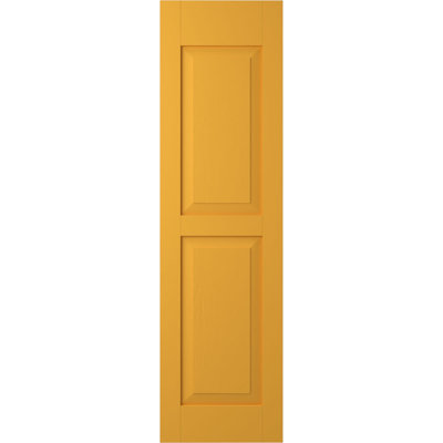 Americraft Two Equal Flat Panel Shutters (Per Pair)