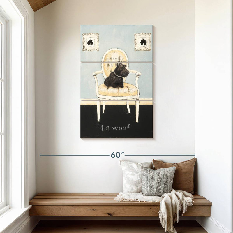 Brampt La Woof, 45" H x 28" W