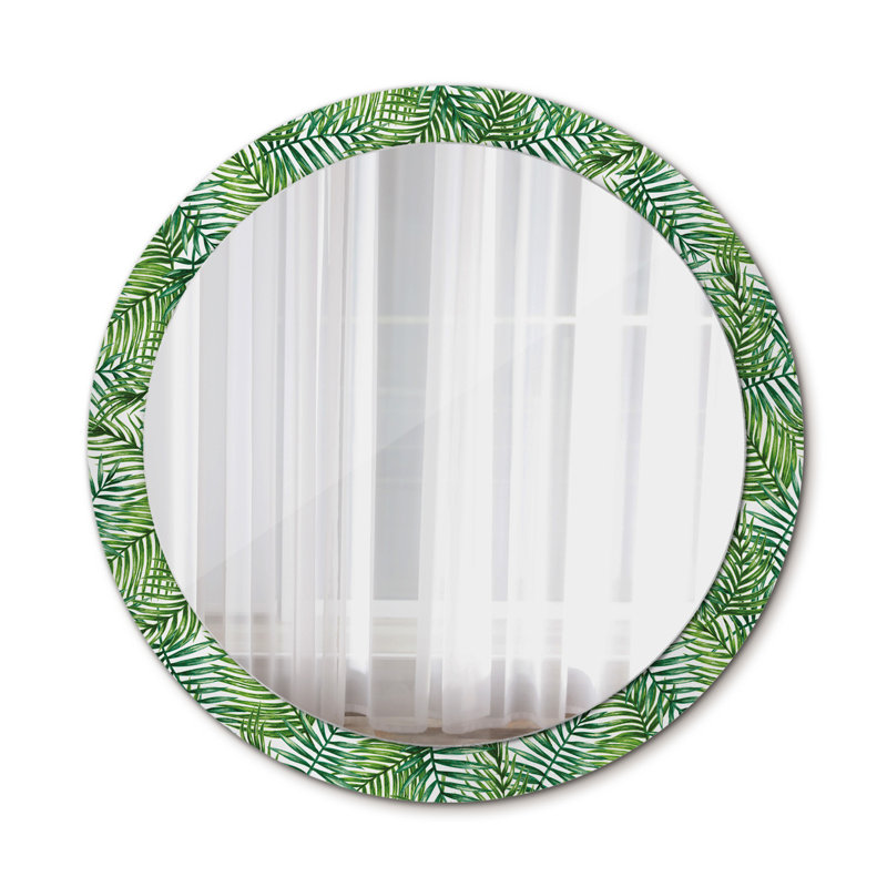Huldar Glass Flat Wall Mirror