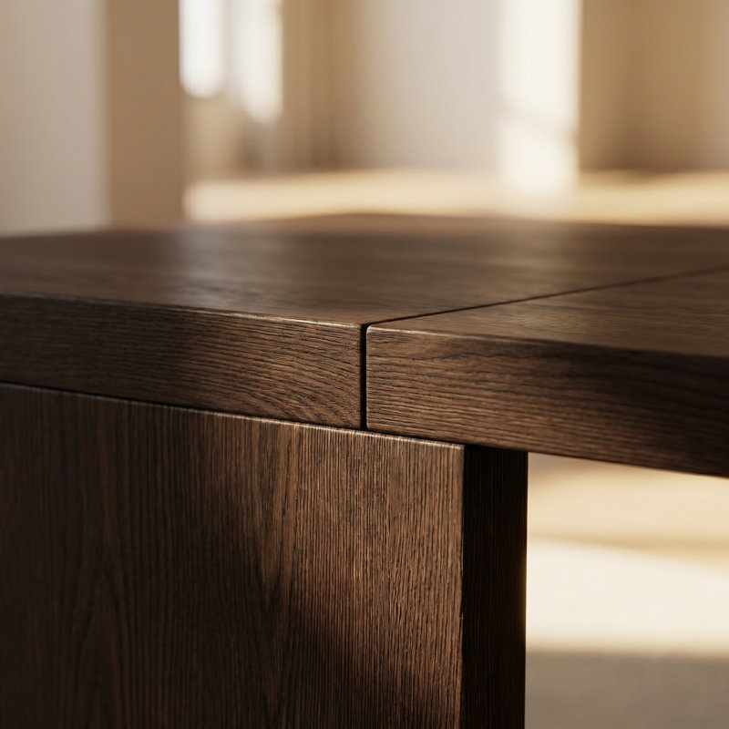 Ensemble de tables basses Modern, Brun