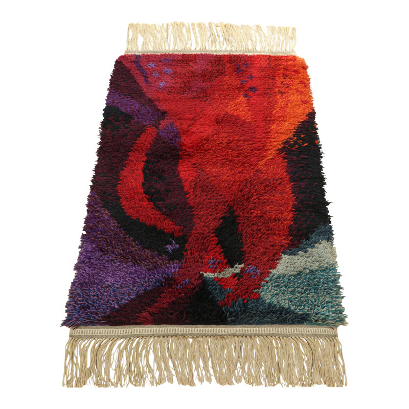 One-of-a-Kind 2’6x4’5 Hand Knotted Area Rug