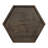 Berber Solid Wood Tray Top End Table