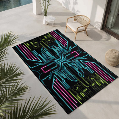 Tapis intérieur et extérieur Spectrum Flight