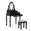 Ensemble coiffeuse avec miroir