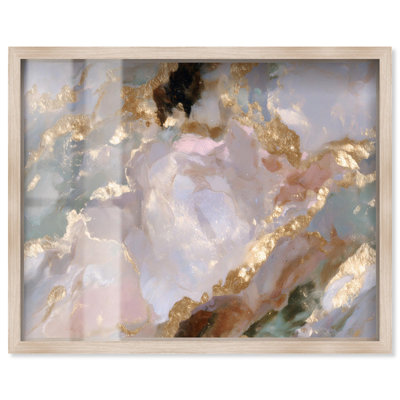 Art géodésique marbré lustré par Art Remedy