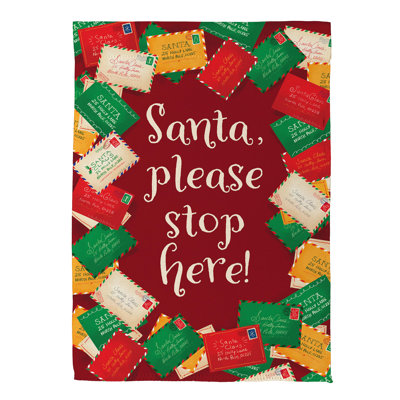 Lettres au drapeau de la maison du père Noël en suède
