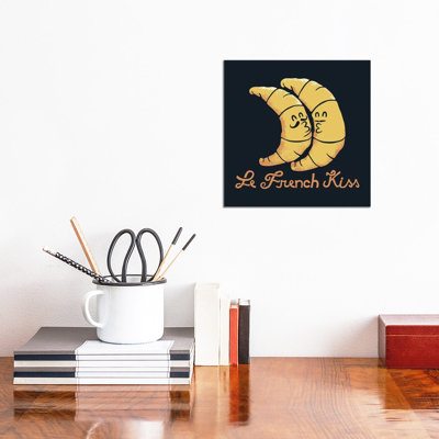 French Kiss by Tobias Fonseca - Wrapped Canvas Gallery-Wrapped Canvas Giclée