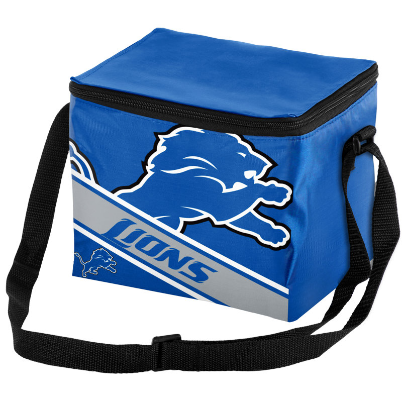Glacière à 6 côtés avec logo rayé, Lions de Detroit