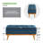 Boyu Polyester Blend Upholstered Storage Bench-2142374506