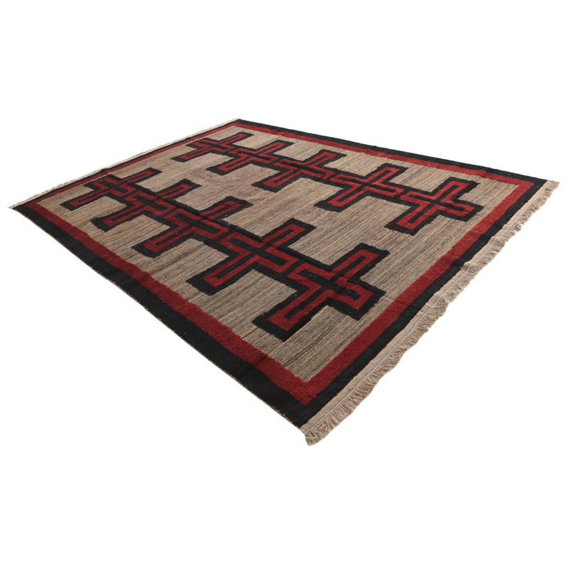 Tapis brun 10 x 13 Pham