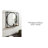 Ediline Metal Flat Mirror with Shelves-2130897455