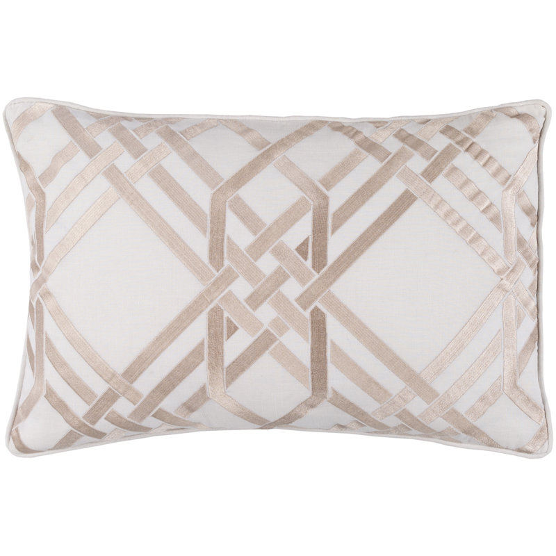 Coussin lombaire, Ivoire / Doré