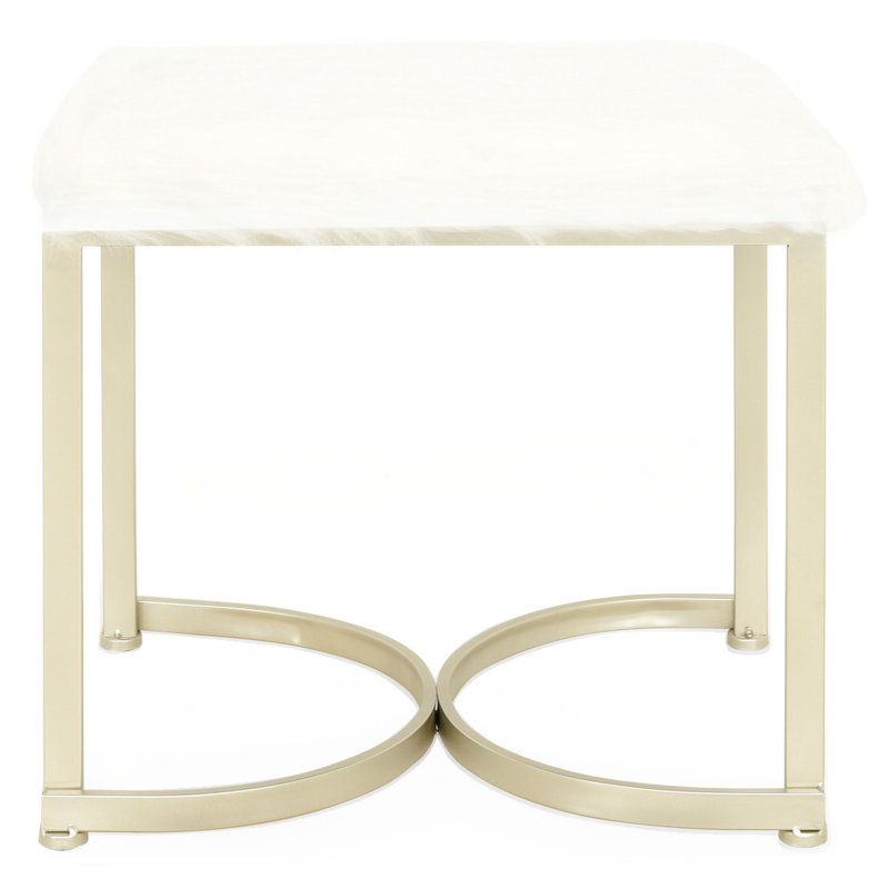 Elden Steel Accent Stool