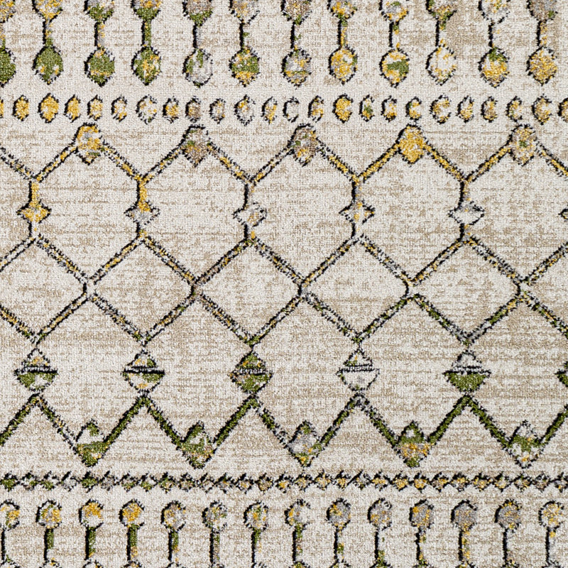Madely Moroccan Indoor Rug, Rectangle 9'3" x 12'