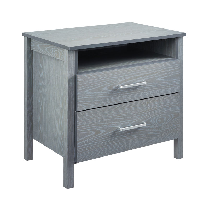 Lupe 23.5'' W Nightstand, Gray