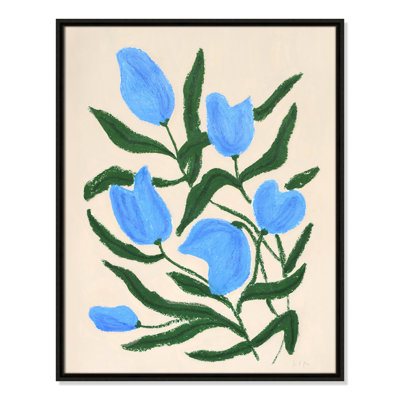 Colette "Blue Tulips" Print by Camilla Bergqvist