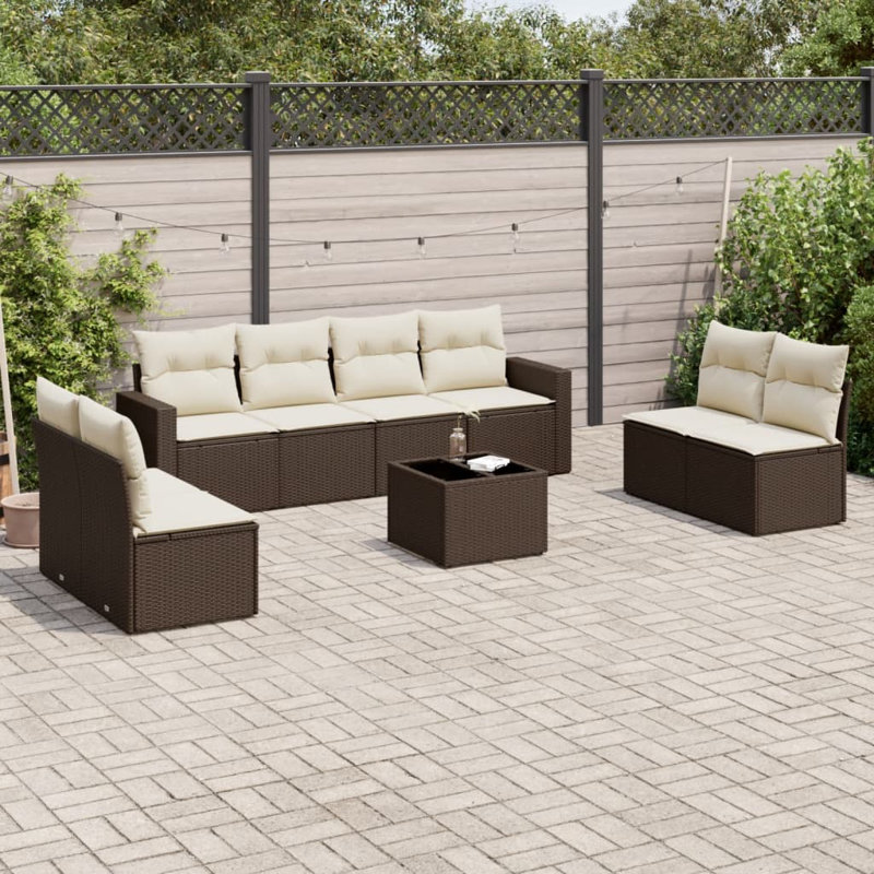 Ensemble de canapé de jardin Vidaxl