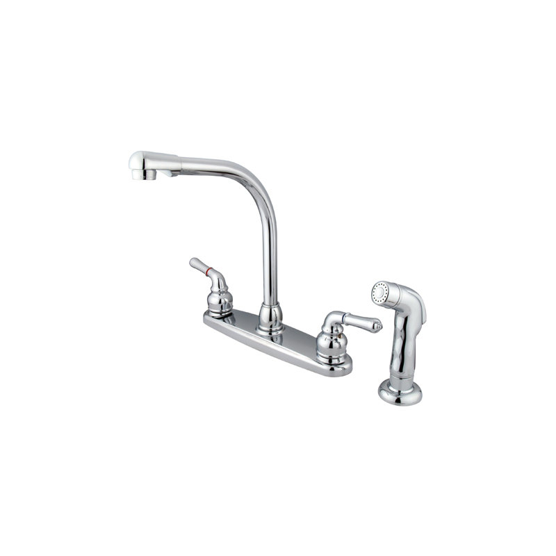 Magellan Double Handle Kitchen Faucet, Chrome